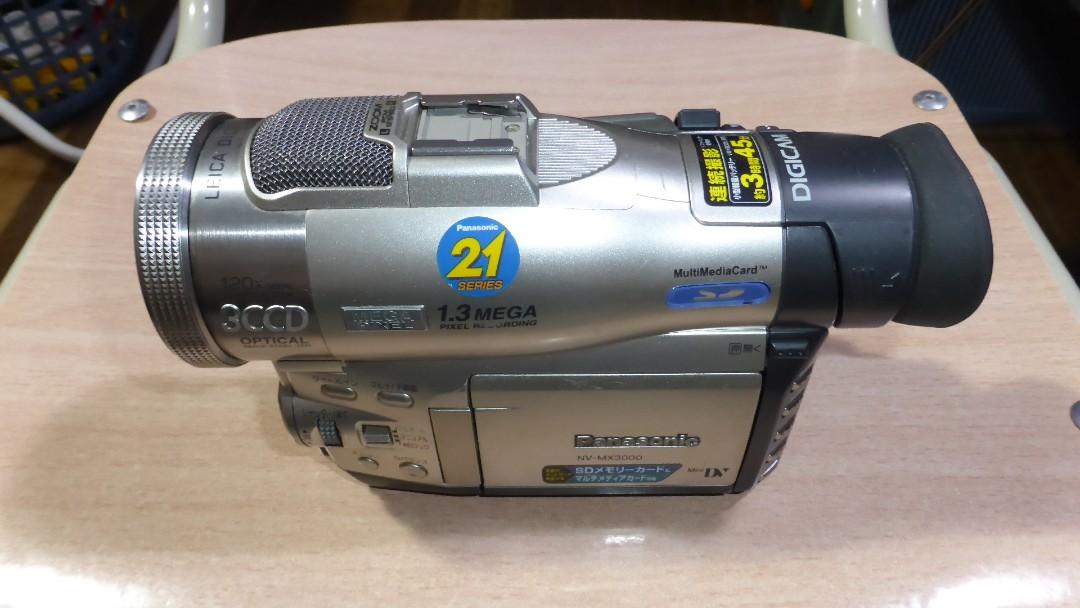 若者の大愛商品 動作品 MX2000 NV Panasonic 113｜カメラ MiniDVビデオカメラ ビデオカメラ