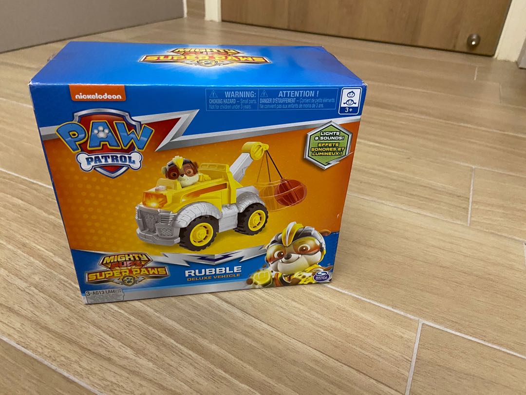 Paw Patrol Mighty Pups Rubble, Chase 