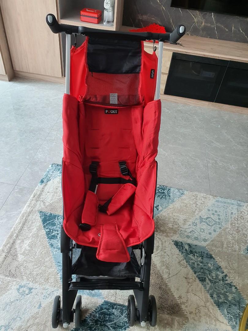 Stroller pockit top second