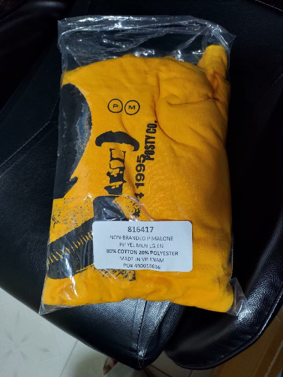 Posty co discount yellow hoodie