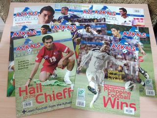Preloved Magazines (Bundled): Azkals Pilipinas Futbol Magazine (Vol.1 Numbers 3-10)