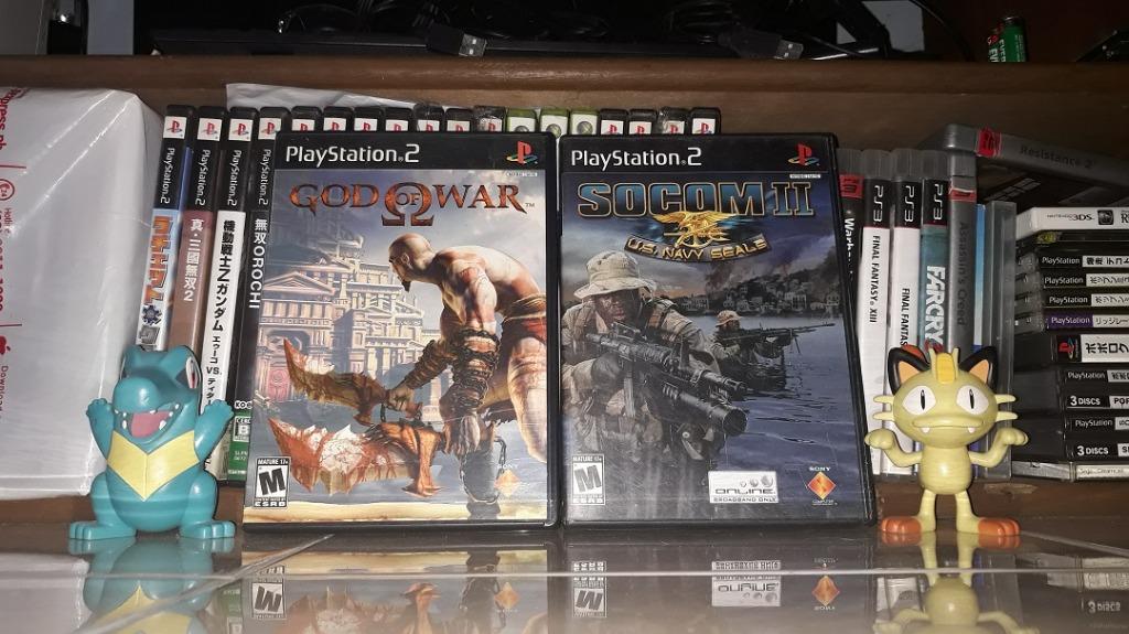 Ps2 Playstation 2 Games Ntsc Us God Of War Socom 2 Us Navy Seals Video Gaming Video Games Playstation On Carousell