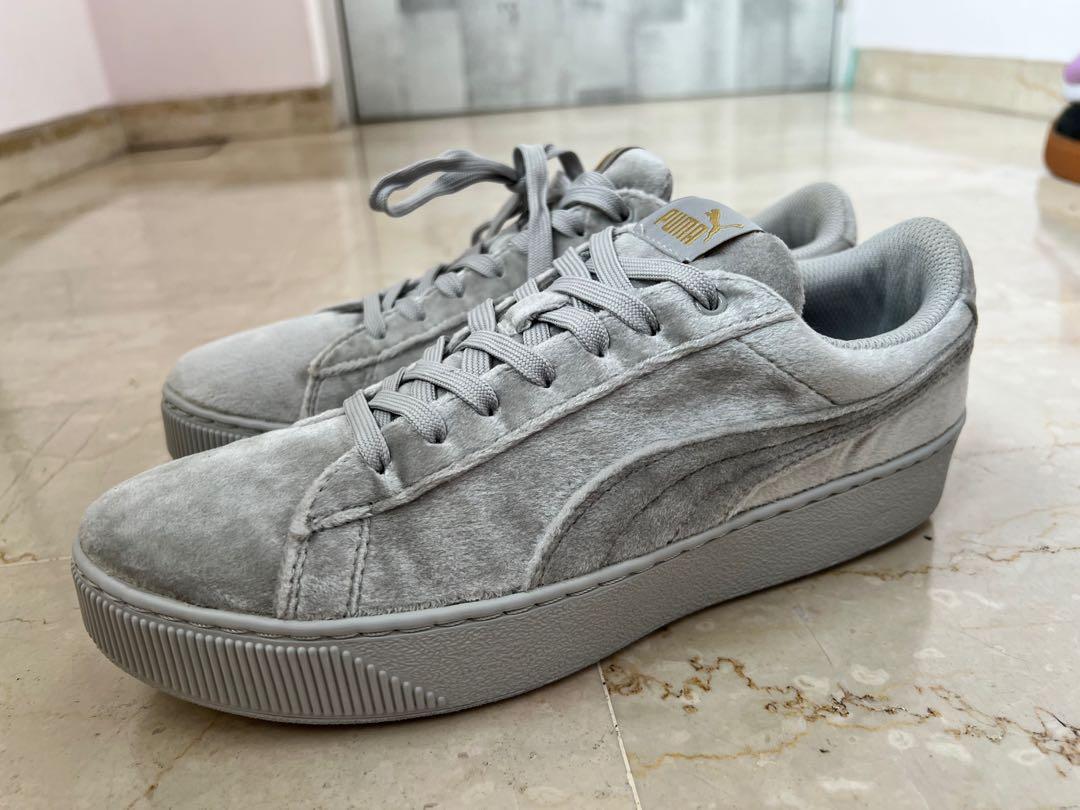 Puma vikky top platform velcro