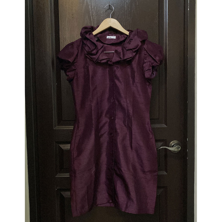 Purple Viz a Viz dress, Women's Fashion, Dresses & Sets, Dresses on ...