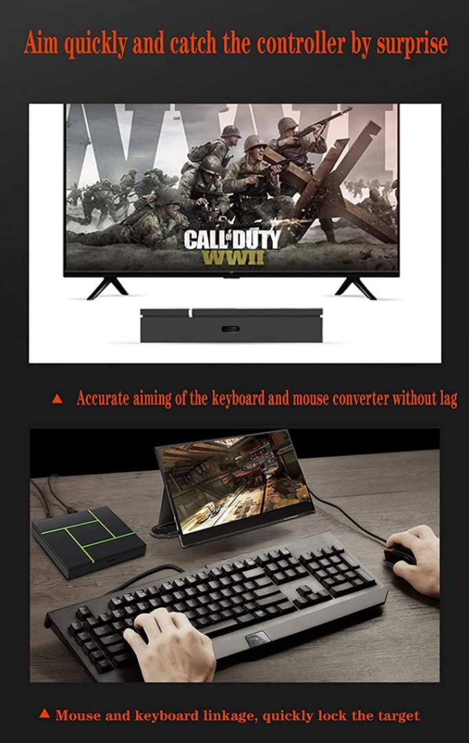 PXN K5 Pro Keyboard Mouse Converter Adapter, Video Gaming, Gaming