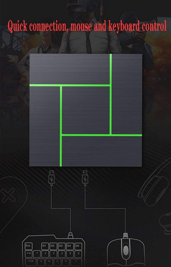 PXN K5 Pro Keyboard Mouse Converter Adapter, Video Gaming, Gaming