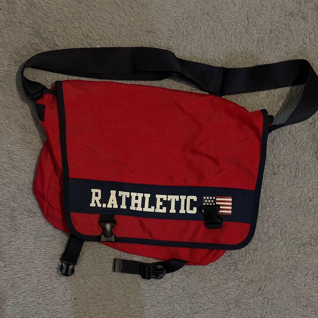 R Athtletic messenger bag tas selempang