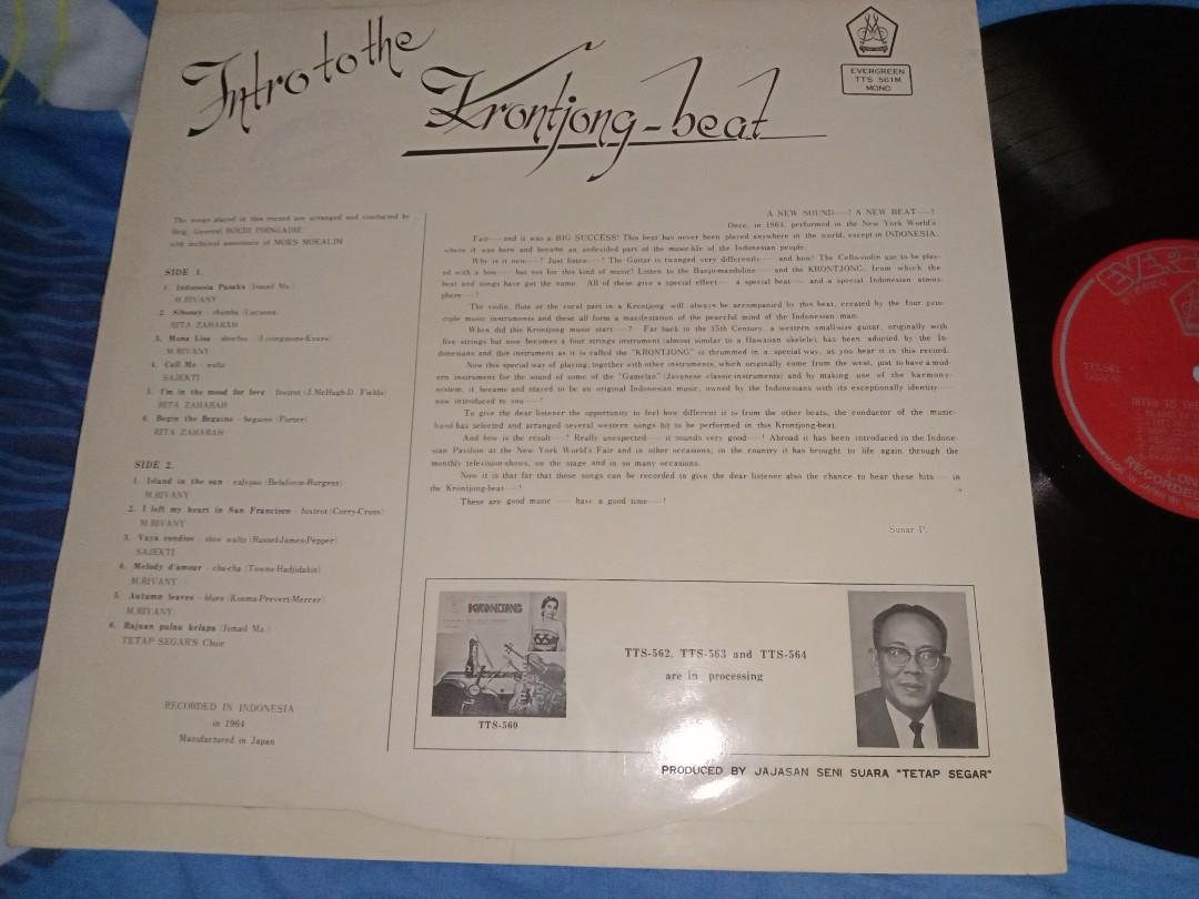 RARE MALAY INDONESIA KRONTJONG LP MADE IN JAPAN RED VINYL, Hobbies ...