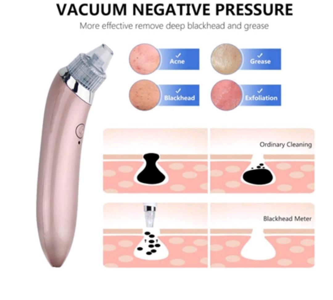 Rechargeable 5 Speed Blackhead removal and WhiteHead Vacuum Pore
