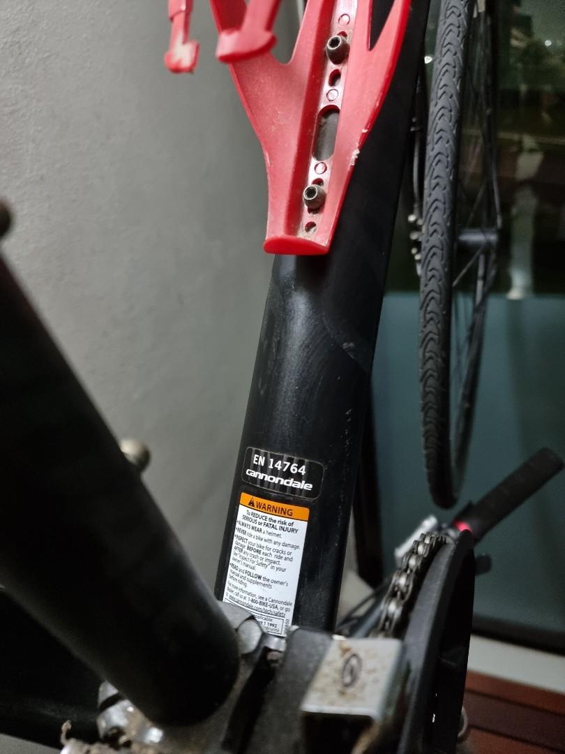 Road bike XL Cannondale EN14764 26.5", Sports Equipment, Bicycles