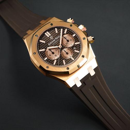 Rubber B for AP Royal Oak 41MM on Alligator Luxury Watches on