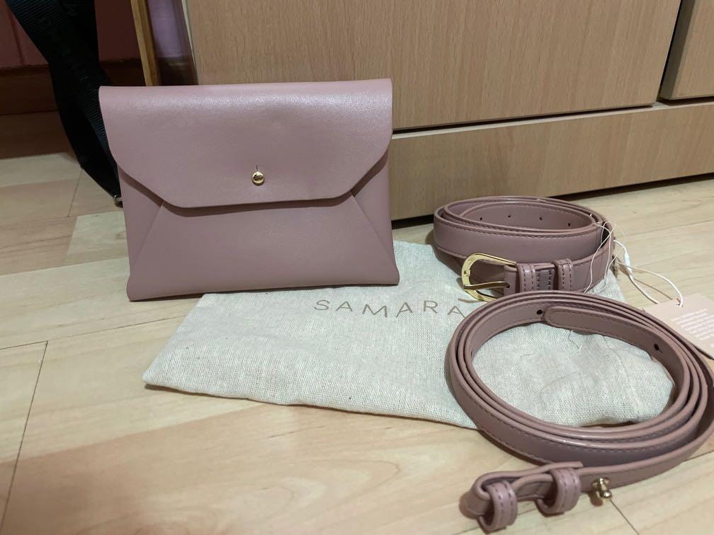Samara belt bag fanny pack in blush