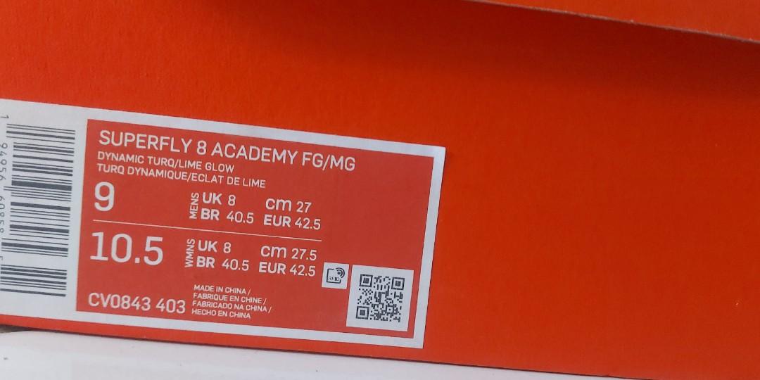 Sepatu Bola Nike Superfly 8 Academy Original, Olah Raga, Baju ...