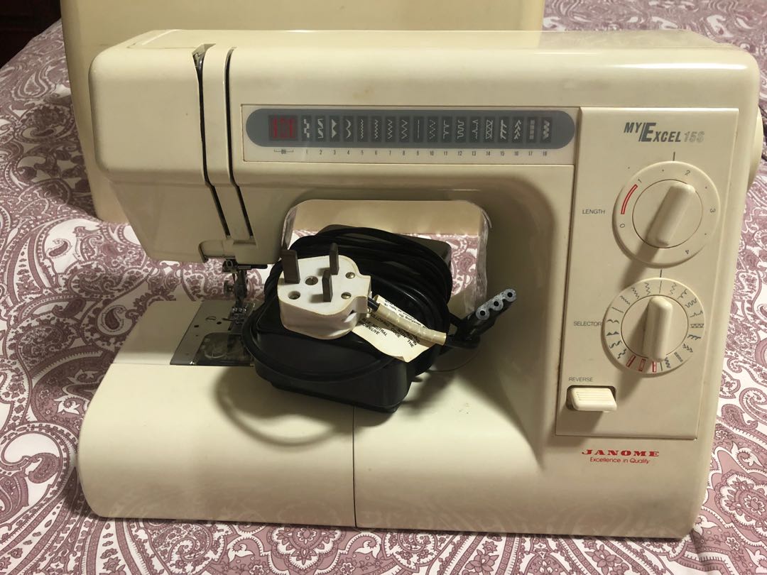 Sewing machine janome my excel 15s sewing machine, TV & Home