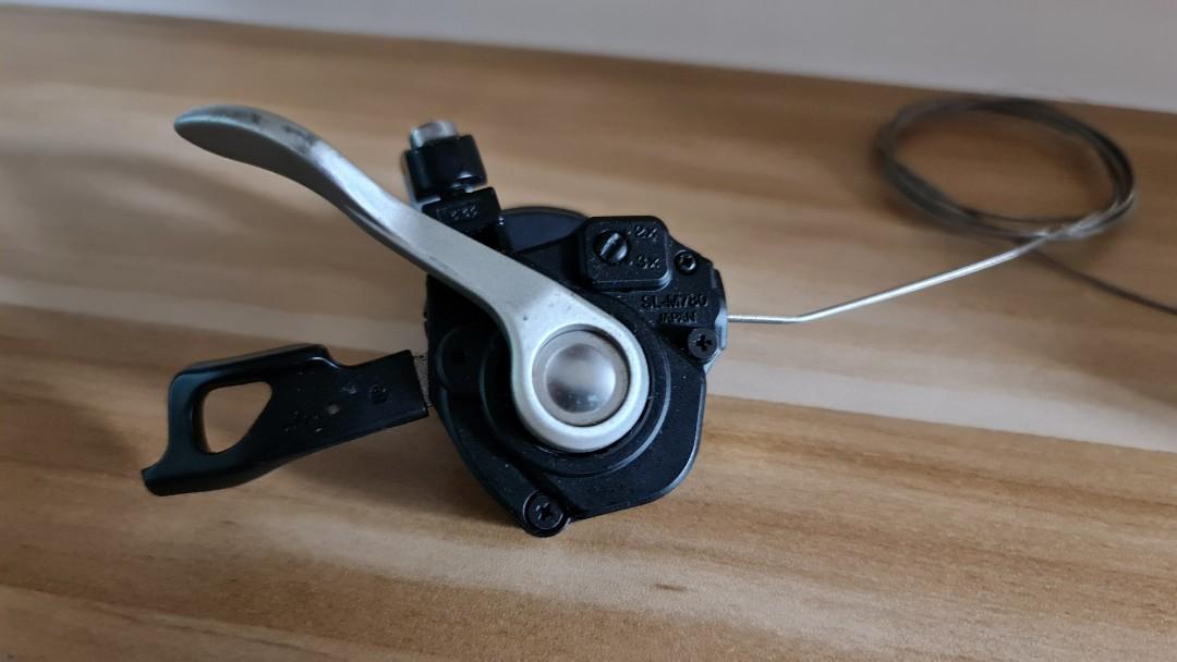 Shimano XT front derailleur, shifter sold, Sports Equipment, Bicycles