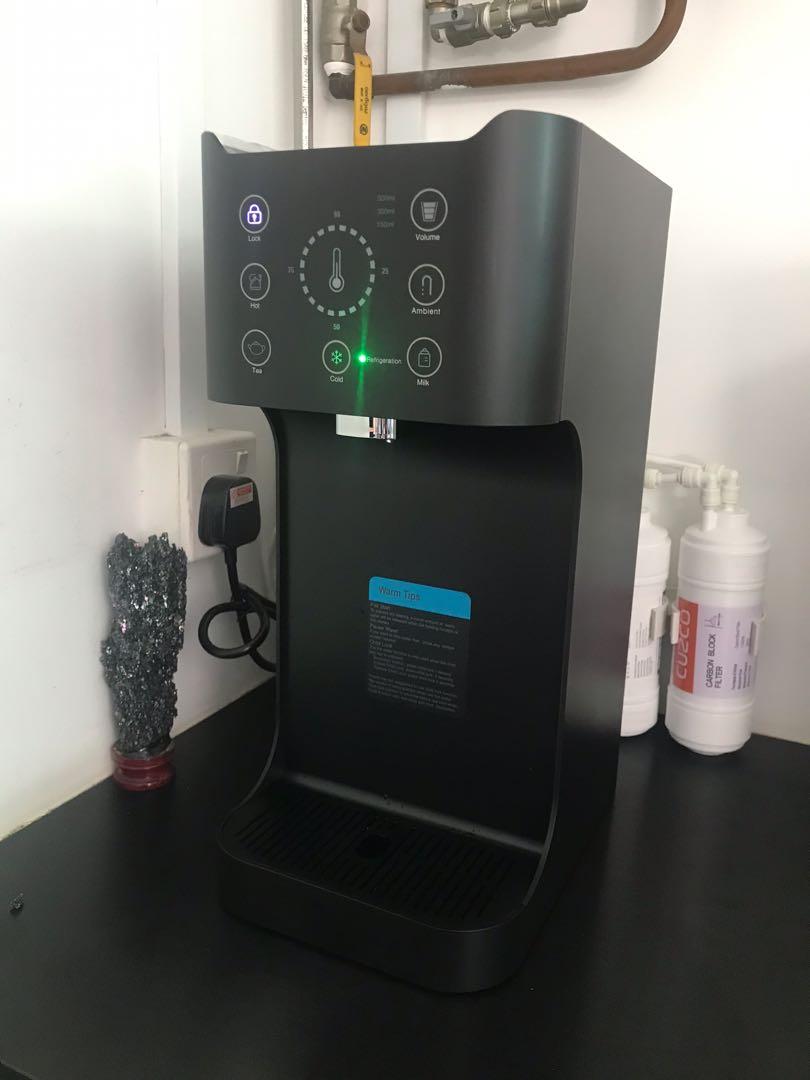 Sleek & Compact Tankless Hot, Cold, Ambient Water Dispenser, TV & Home