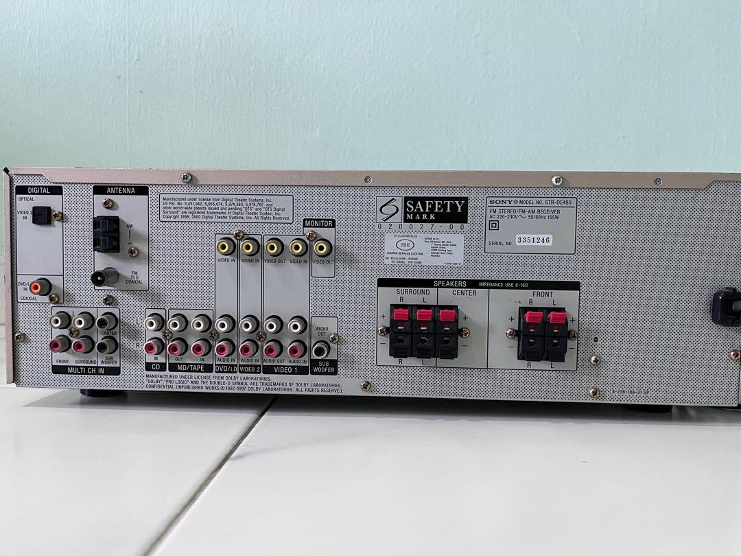 Sony STR DE485, Audio, Soundbars, Speakers & Amplifiers on Carousell