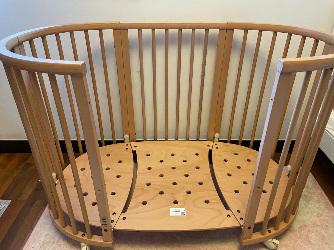 Stokke Mini and Sleepi, Babies & Kids, Baby Nursery & Kids Furniture, Cots & Cribs on Carousell