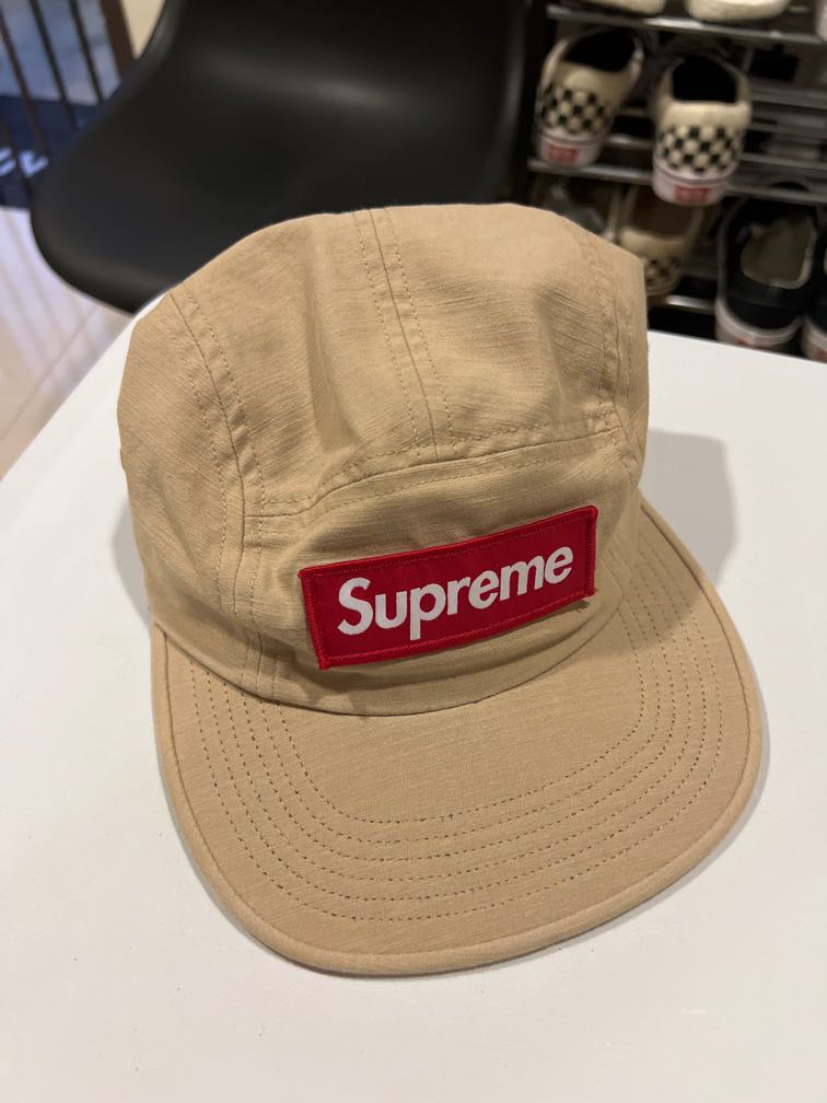 Supreme Camp Cap SS20 (Khaki) Rare 🔥, Men's Fashion, Watches