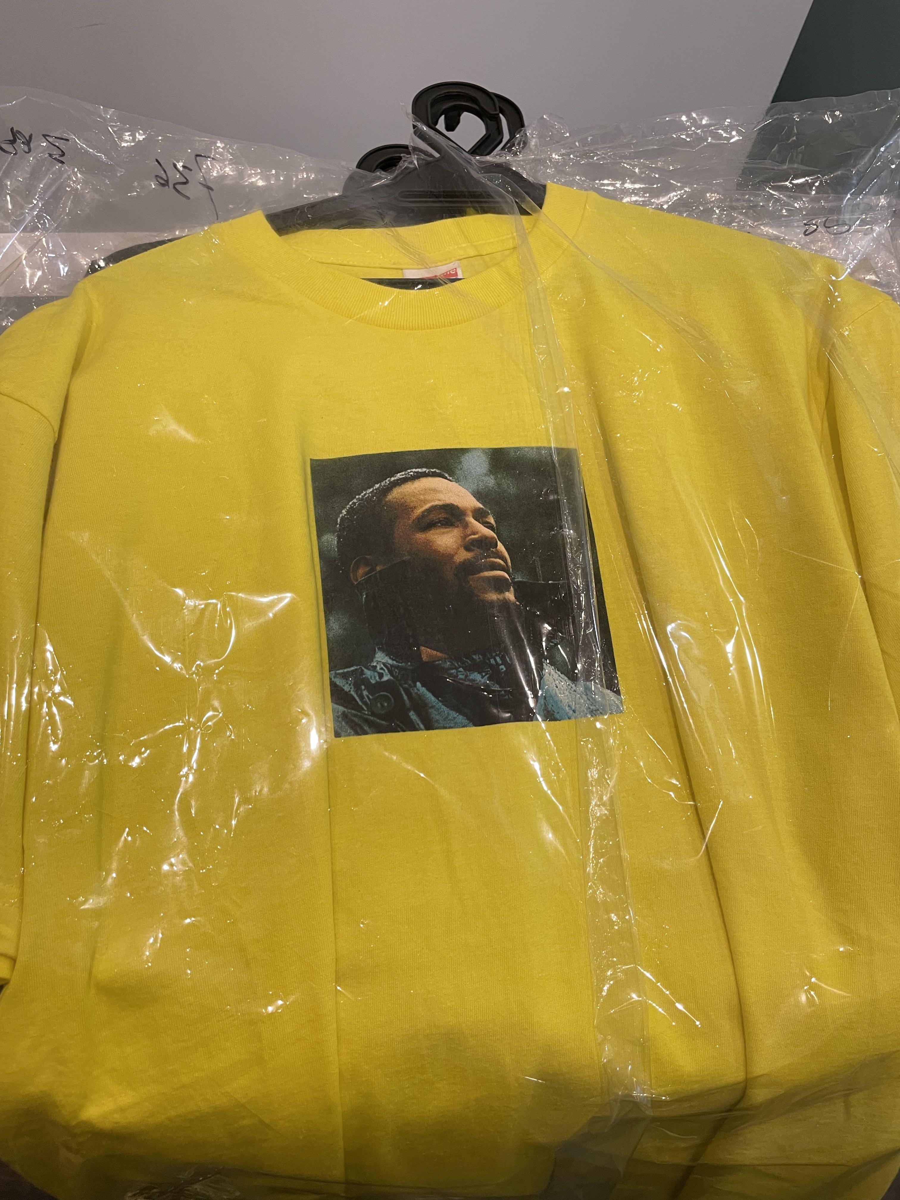 Marvin gaye discount supreme t shirt