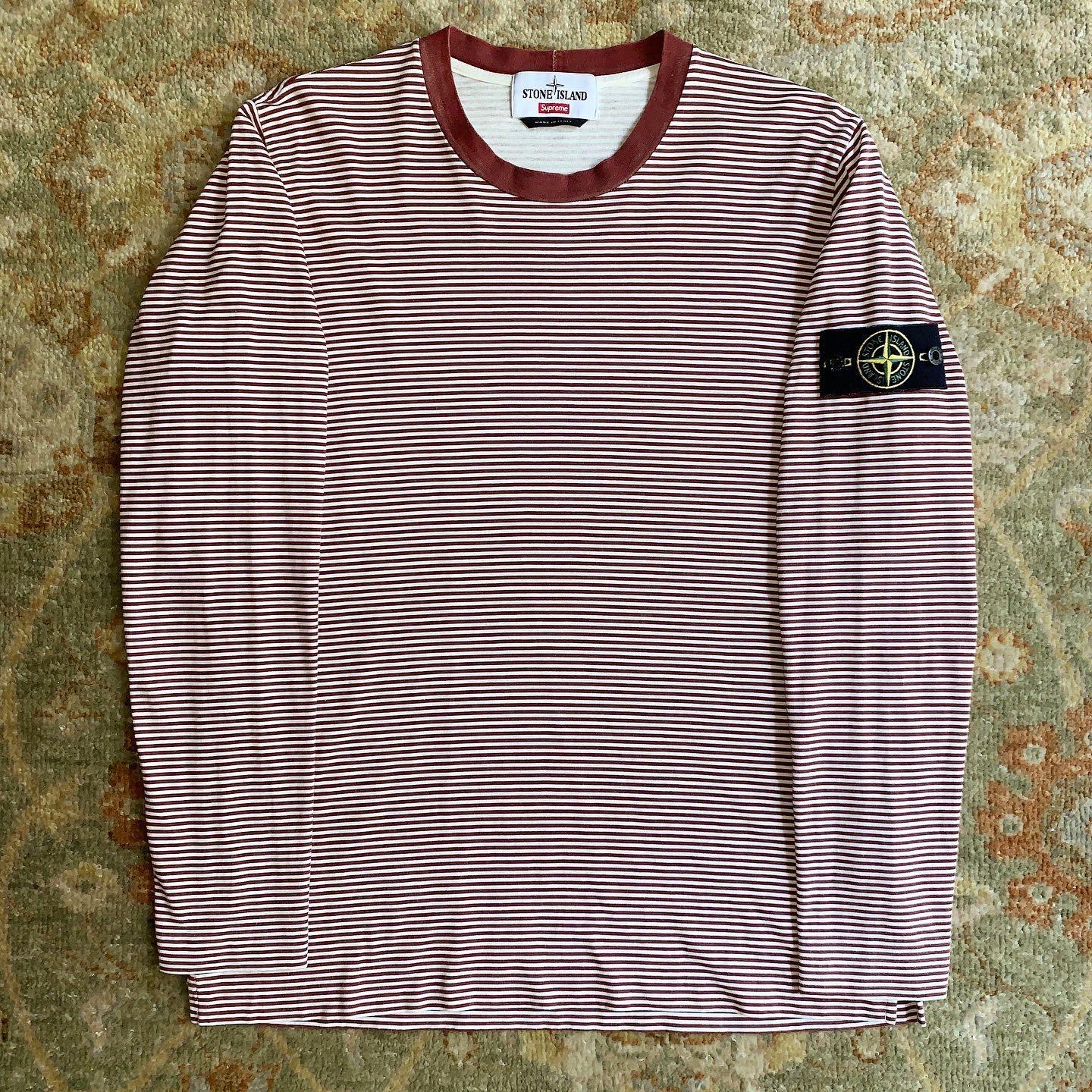 Supreme stone island long sleeve deals