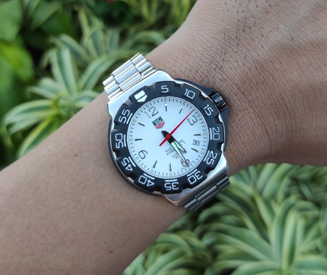 Tag Heuer F1 White Dial Men s Fashion Watches Accessories