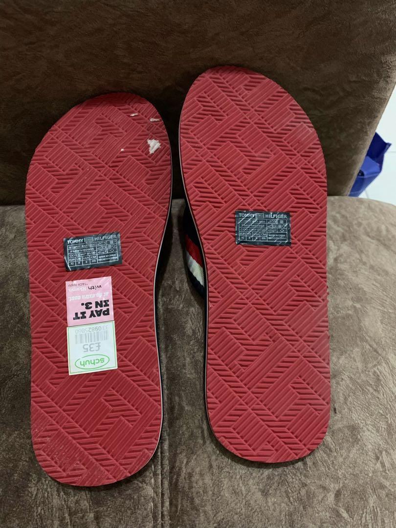 Tommy hilfiger cheap sliders schuh