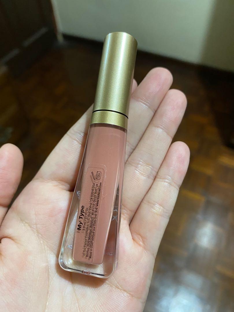 Too Faced Mini Melted Matte Lipstick - My Type, Beauty & Personal Care,  Face, Makeup On Carousell