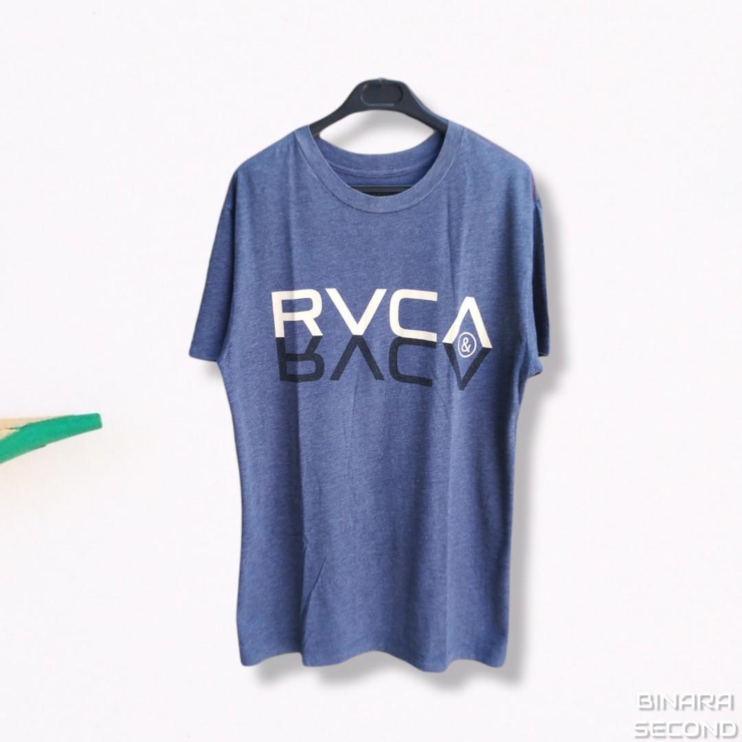 Tshirt Rvca, Fesyen Pria, Pakaian 