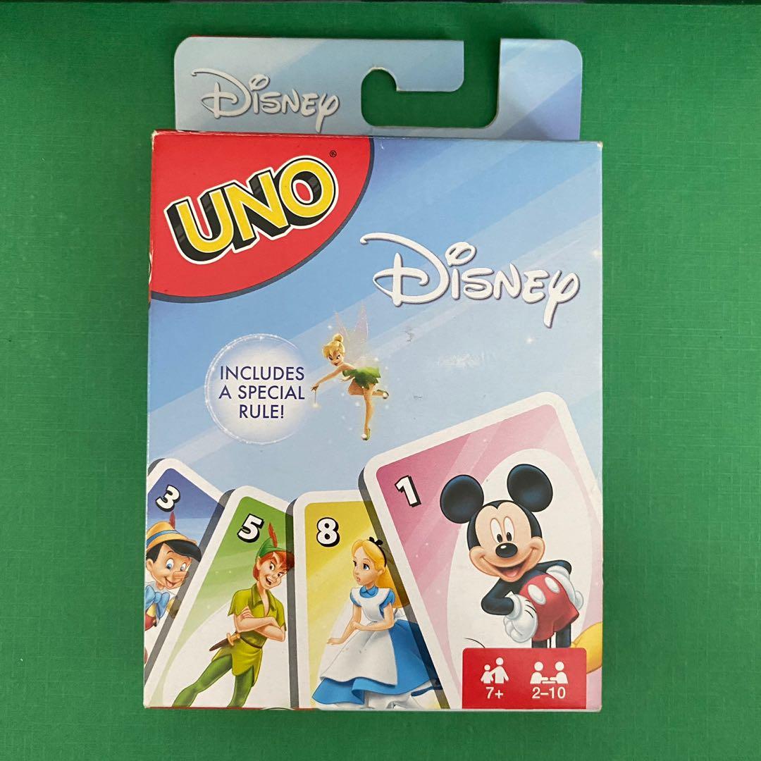 Uno Cards Disney Version Hobbies Toys Toys Games On Carousell