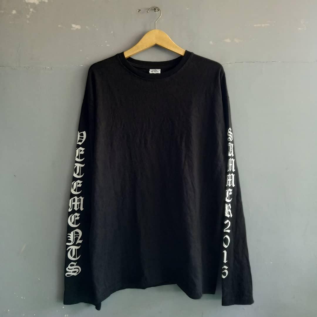 Vetements Summer 2016 LS, Fesyen Pria 