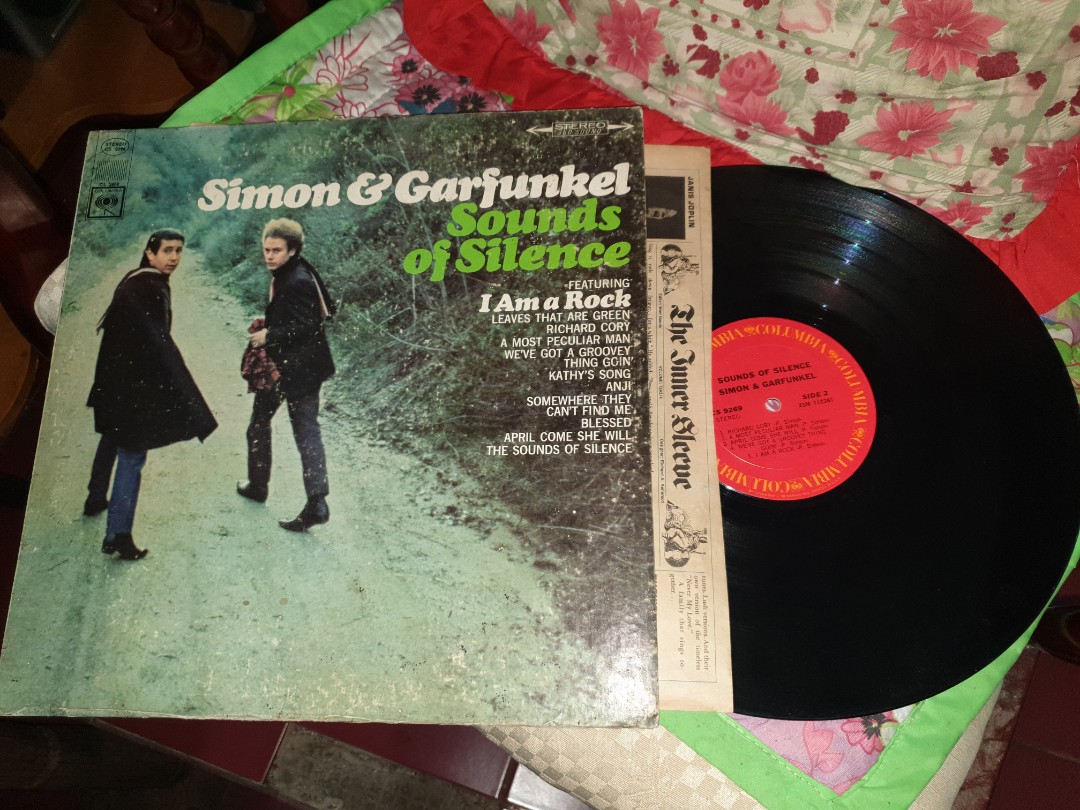 Simon Sound Vinyl LP Simon & Garfunkel - Sounds of Silence US press plaka LP cd dvd ...