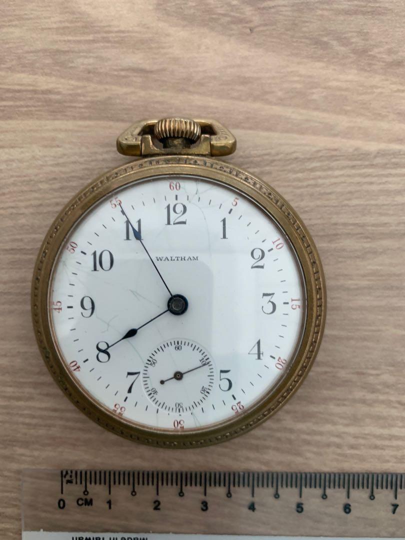 Waltham pocket cheap watch