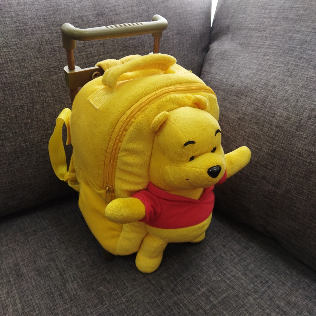 Winnie The Pooh Rolling Backpack