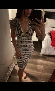 Women’s Printed Dress, Size XS