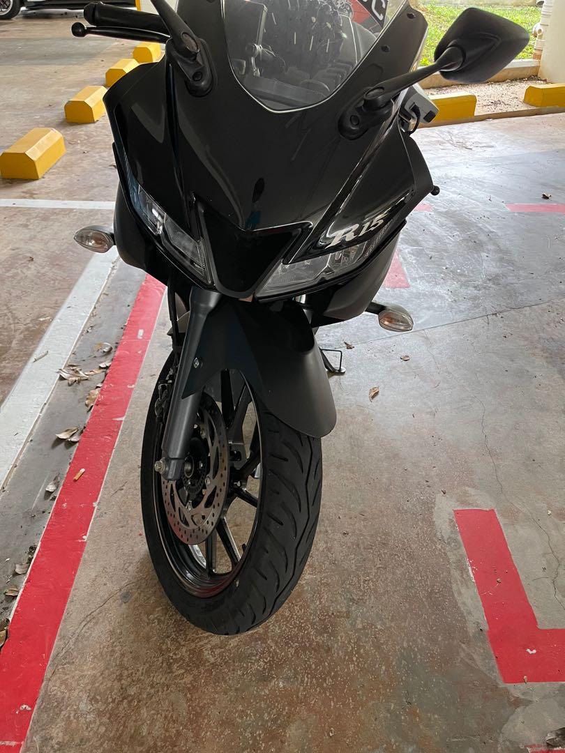 Yamaha r15 online 2020 black