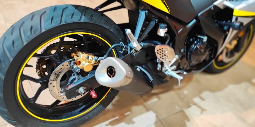 yamaha r25 yellow