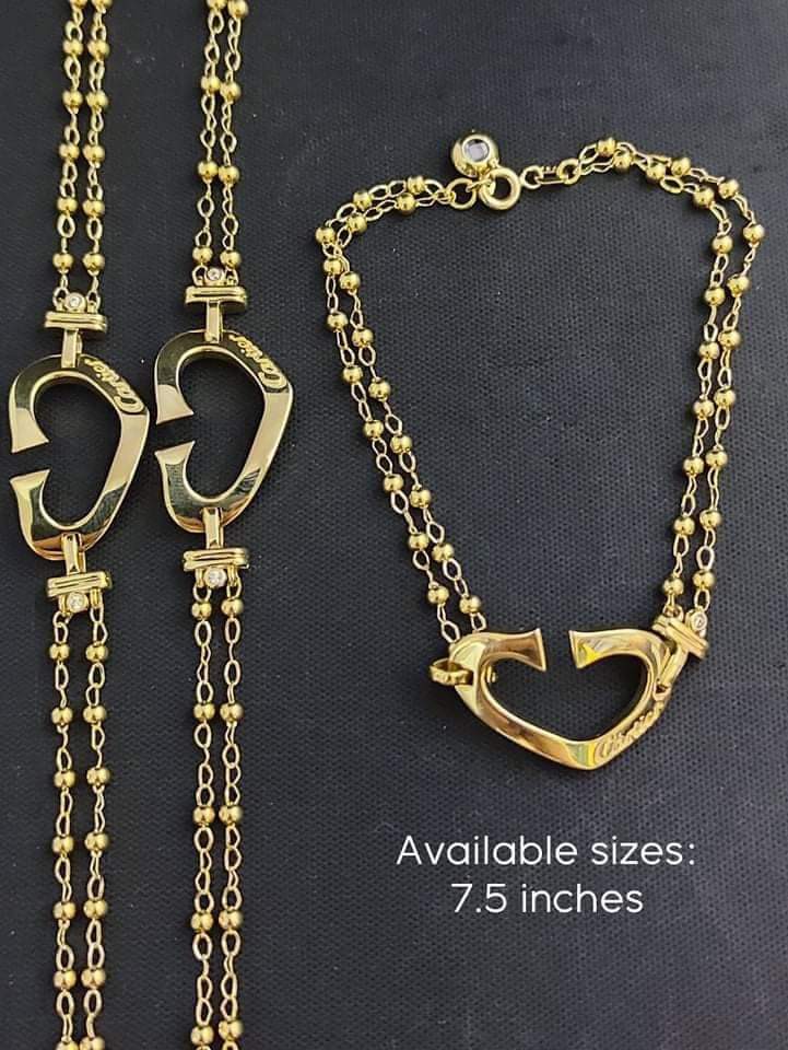 18k CARTIER GOLD BRACELET Women s Fashion Jewelry Organizers Bracelets on Carousell