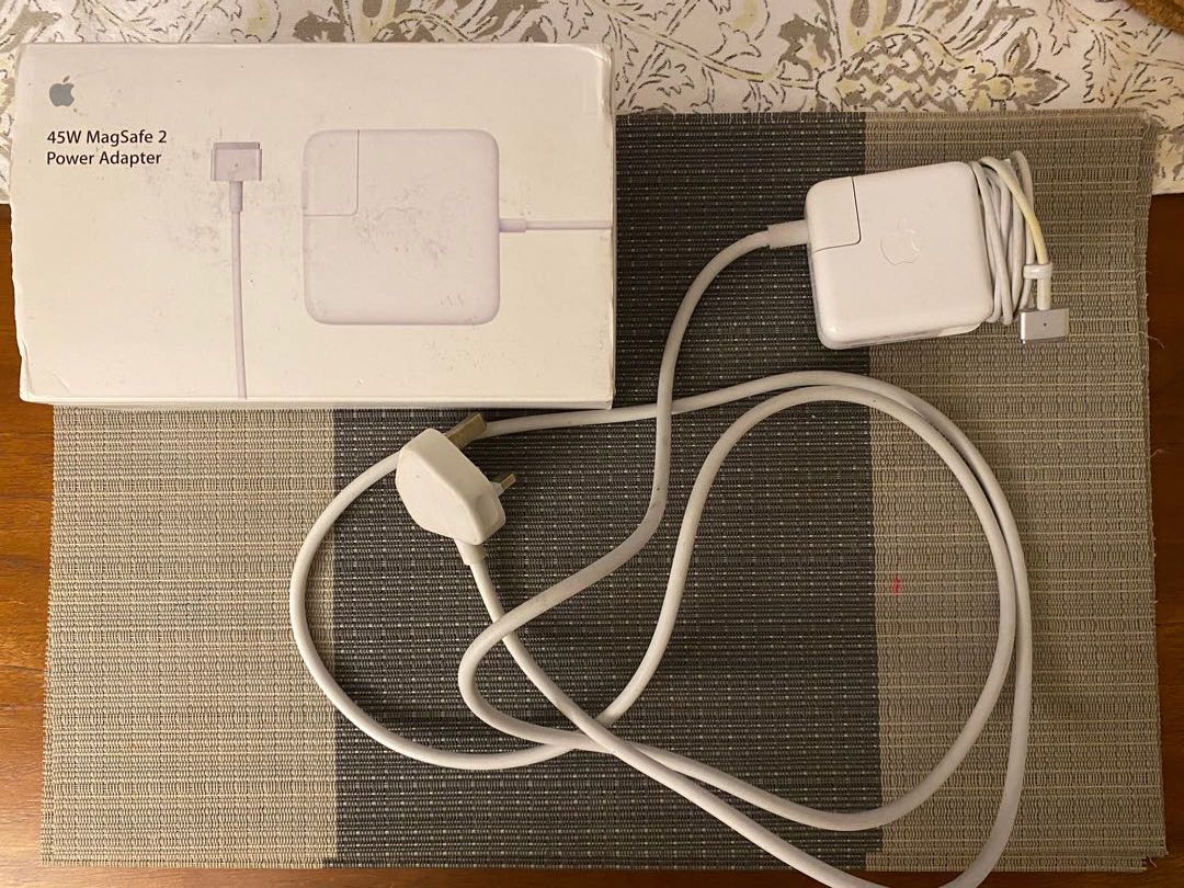 45 W Magsafe Netzteil Mit Magsafe 2 Stecker 45W MagSafe 2 Power Adapter, Computers & Tech, Parts & Accessories