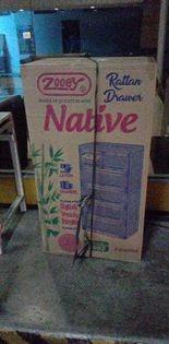 5 Layer Native Rattan drawer/cabinet, Furniture & Home Living ...