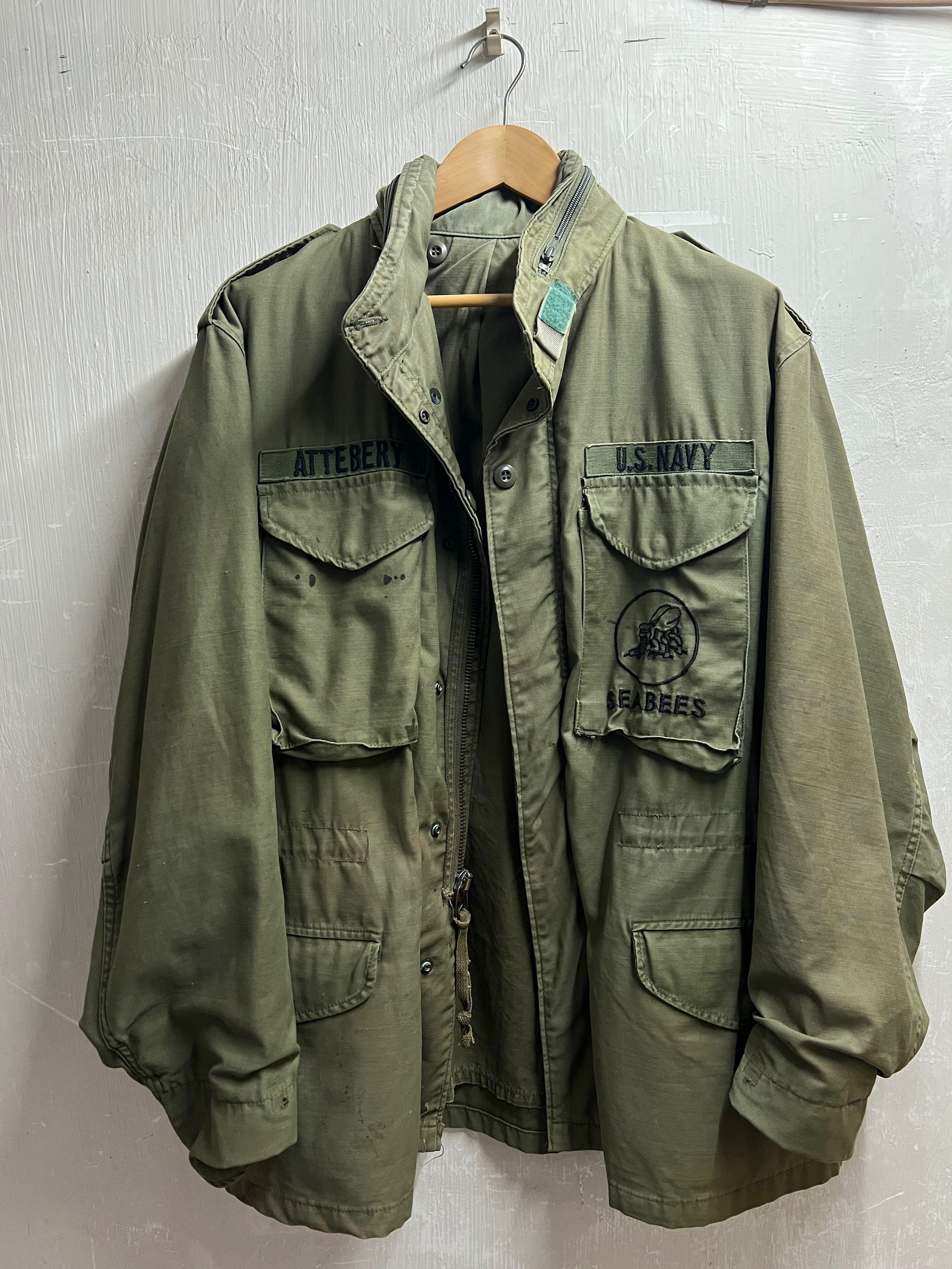 80S Us army M65 field Jacket, 男裝, 外套及戶外衣服- Carousell
