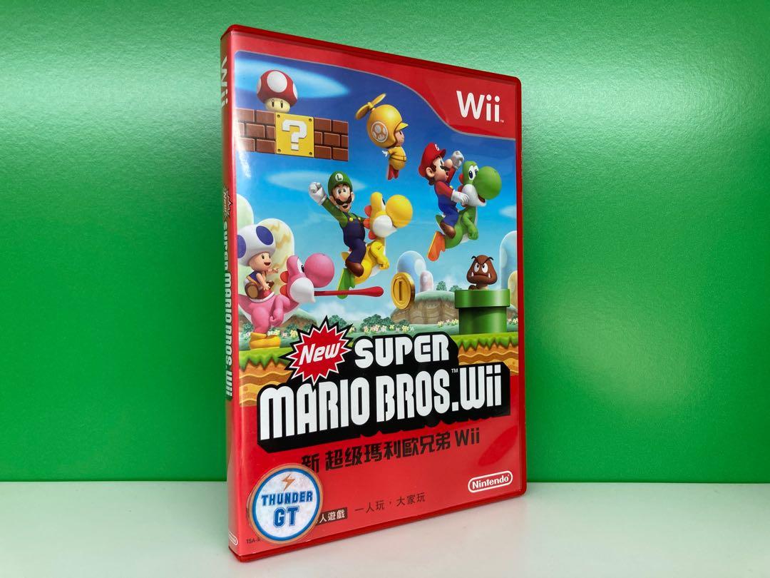 中古 Wii 超級瑪利奧new Super Mario Bros Wii 台版 電子遊戲 電子遊戲 Nintendo 任天堂 Carousell
