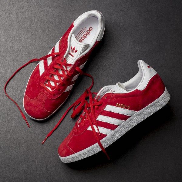 adidas Originals Gazelle Trainers Red