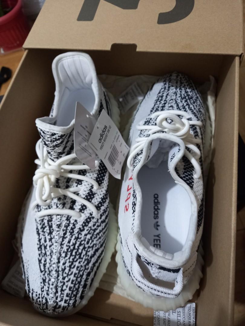 yeezy zebra size 4