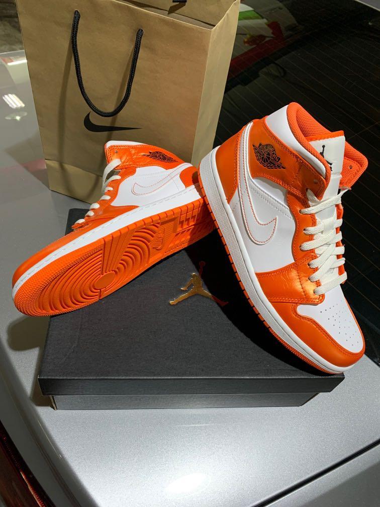 Orange jordan 1 size 5 Clearance