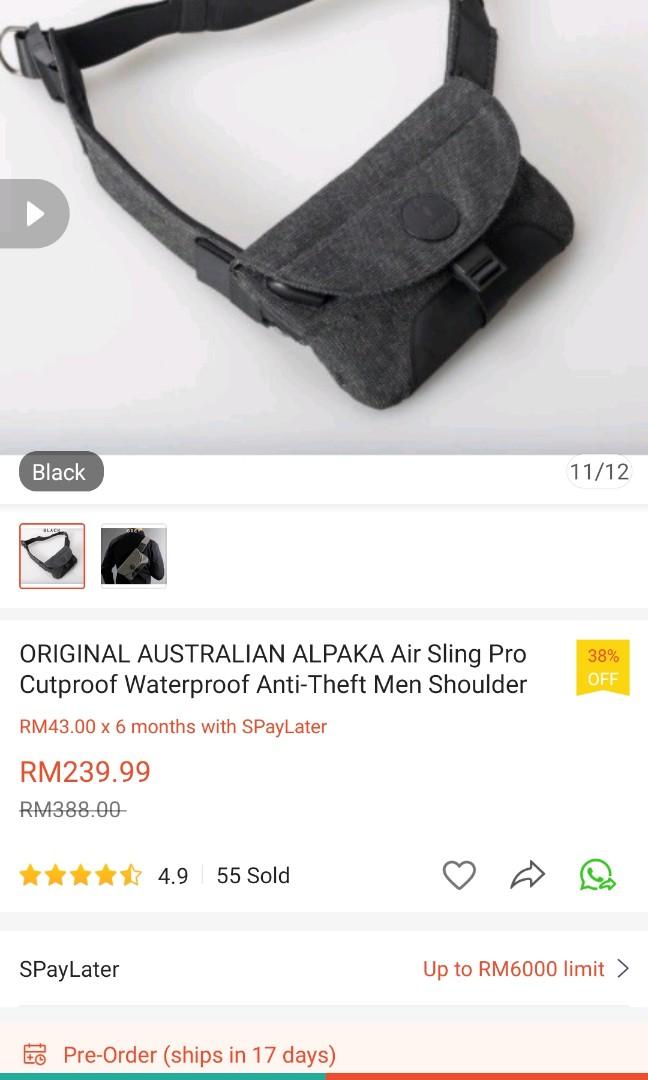 ALPAKA AIR SLING PRO Men s Fashion Bags Sling Bags on Carousell