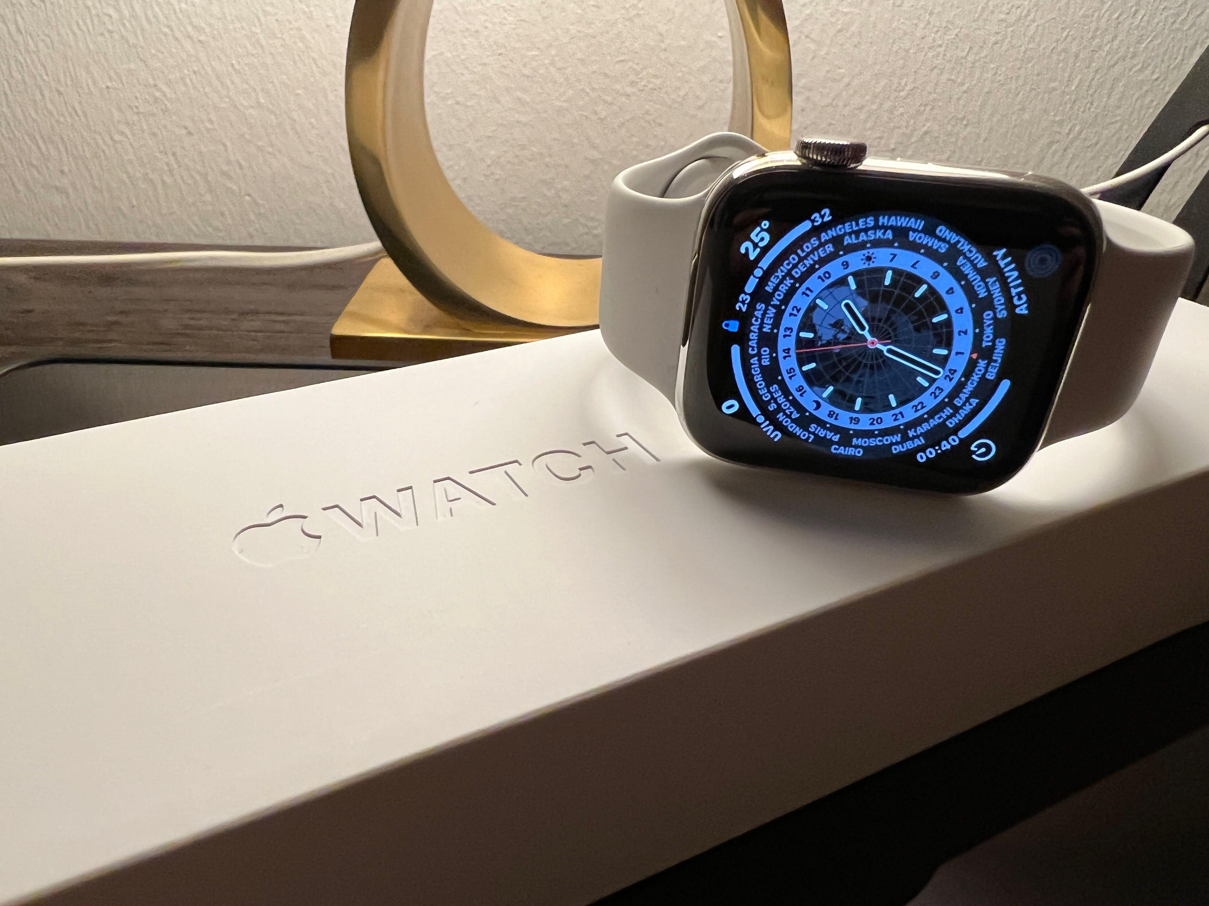 Apple watch s6 store gold stainless steel