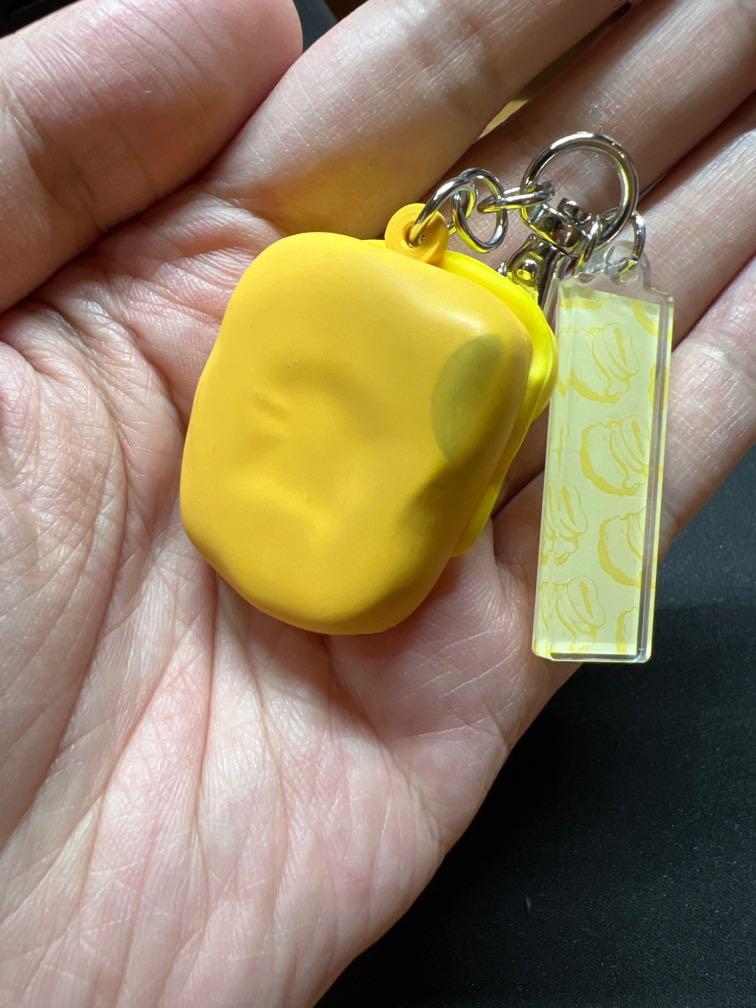 Authentic BTS McDonald's 3D Keychain Butter on Chicken McNugget