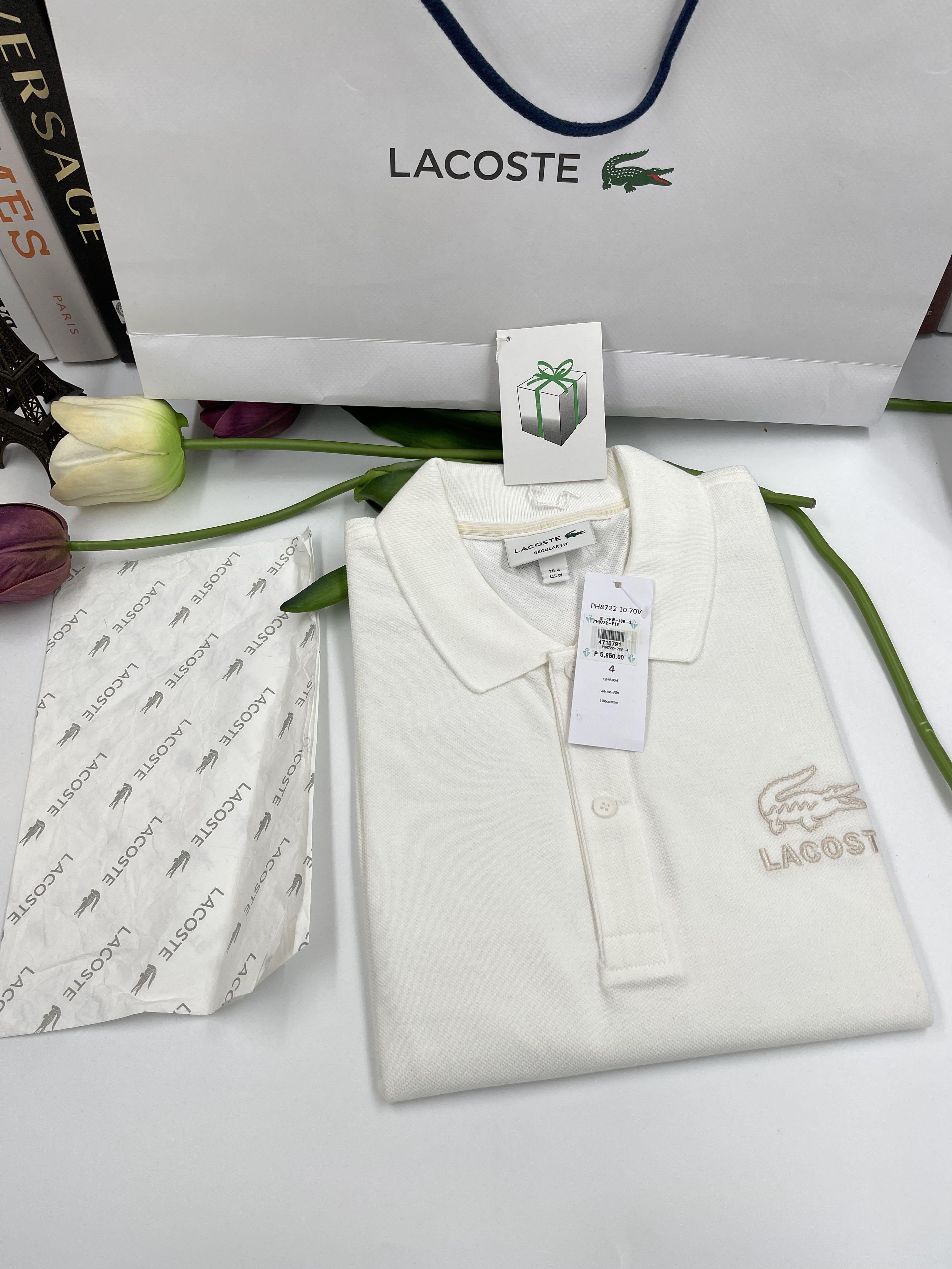 Authentic Lacoste Polo Shirt With Tag and Paperbag Size M Men s
