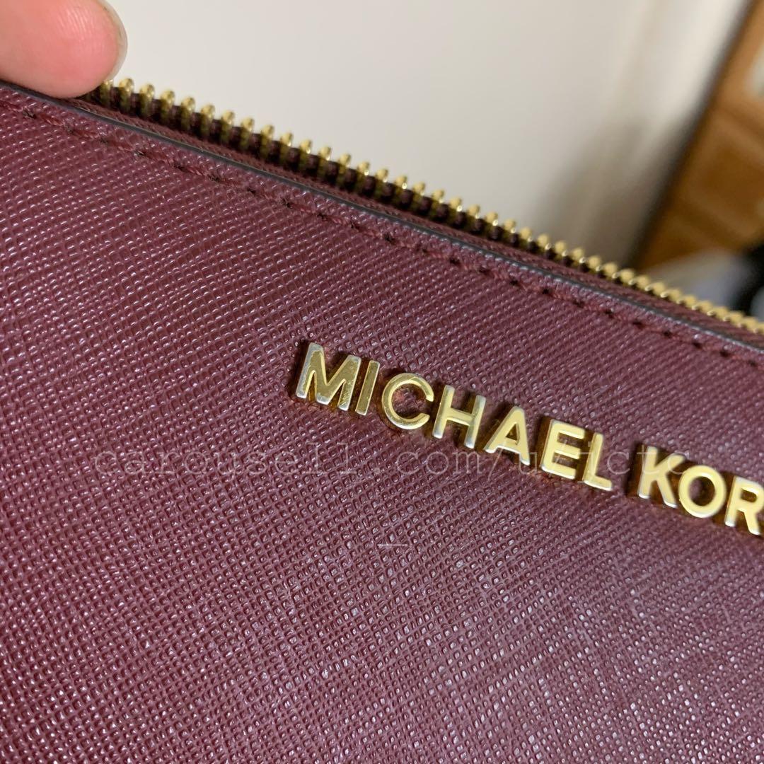 Burgundy mk deals wallet